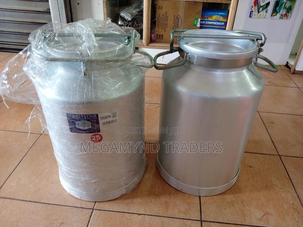 25L Aluminium Milk Can/Paradini Lockable Milk Jerrican - thumbnail 2
