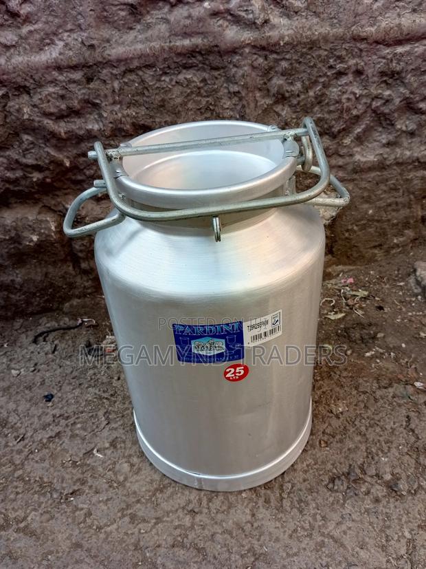 25L Aluminium Milk Can/Paradini Lockable Milk Jerrican - thumbnail 3