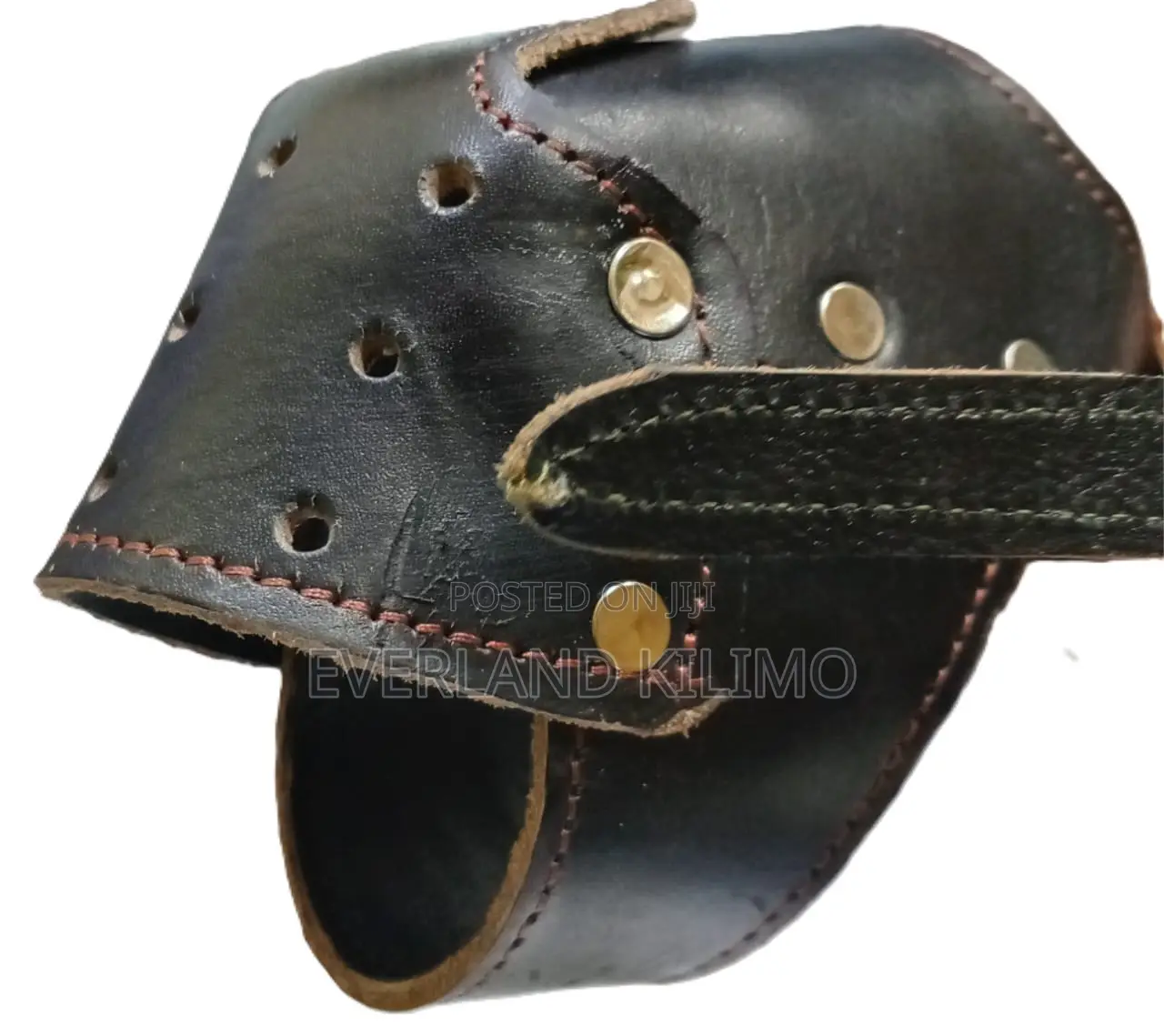 Tough Leather Dog Muzzle