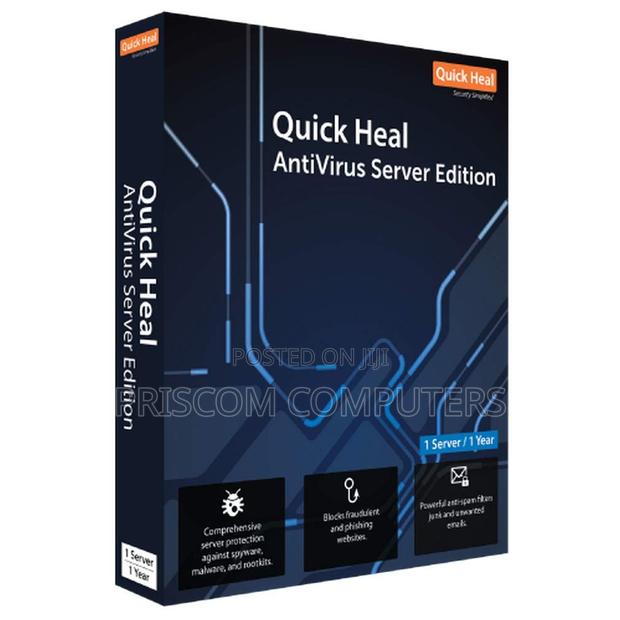 Quick Heal Antivirus Server Edition - main view