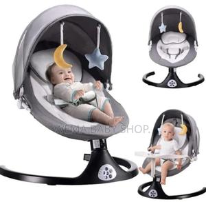 Baby Electric/Battery Swing With Bluetooth Feeding Area - thumbnail 2