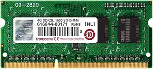 Transcend TS512MSK64W6H 4GB DDR3L 1600 SO-DIMM Memory Module