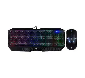 HP USB Gaming Keyboard and Mouse GK1100 Black