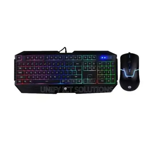 HP USB Gaming Keyboard and Mouse GK1100 Black