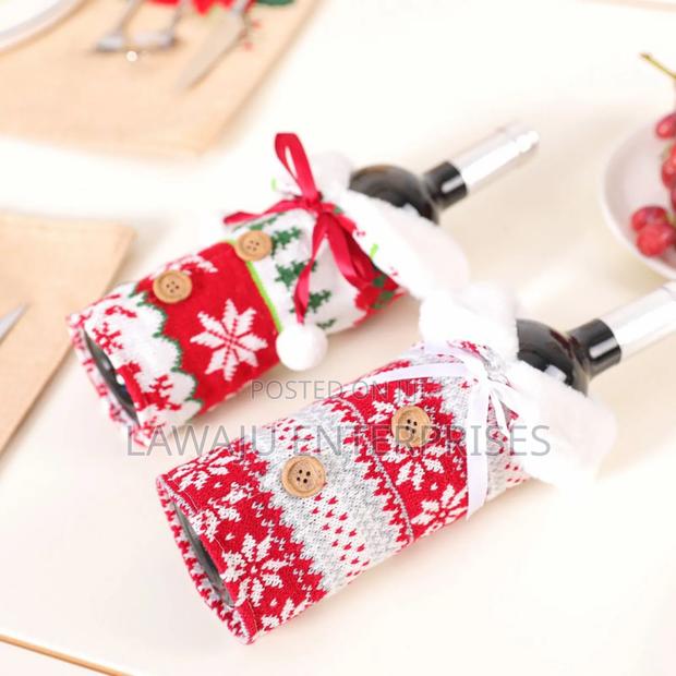 Fluffy Wine Bottle Cover