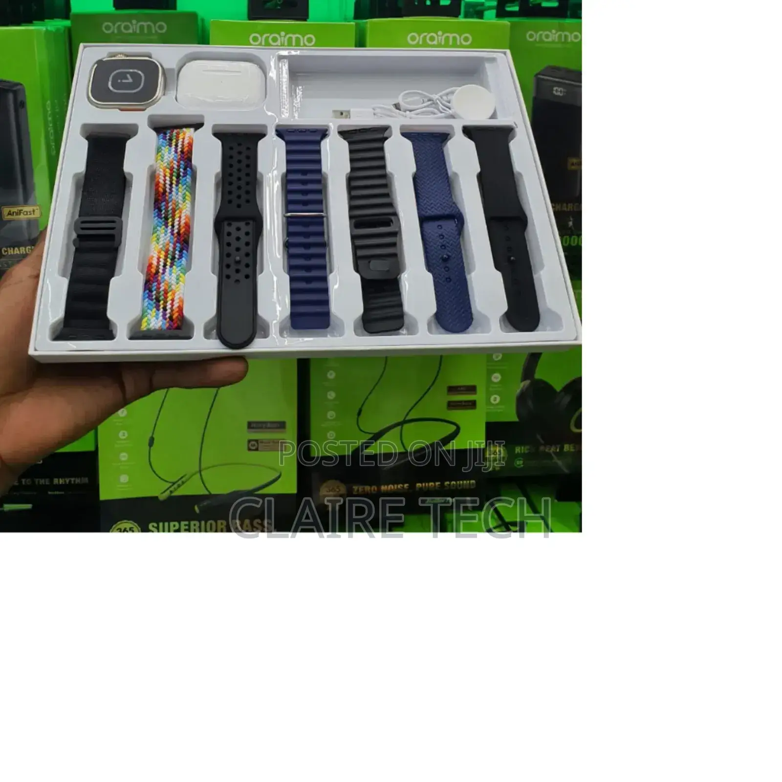 V51 Ultra Infinity10 In1suit Smart Watch With7 Replacement