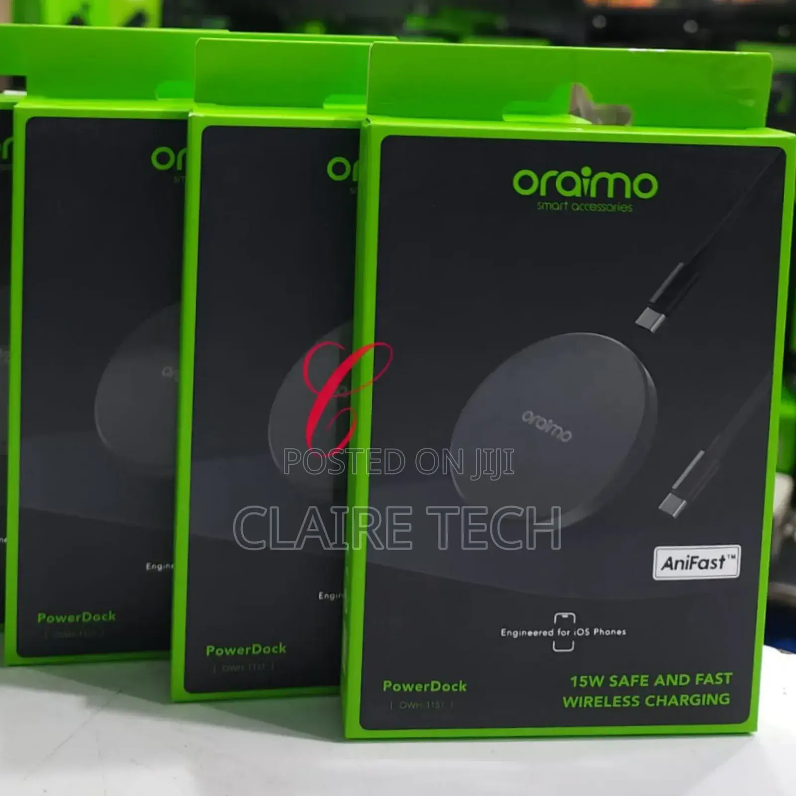 Oraimo Powerdockowh-1151 15W Magnetic Wireless Charging Pad