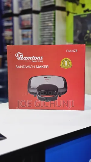 2 Slice Sandwich Toaster Metal Top- Rm/478