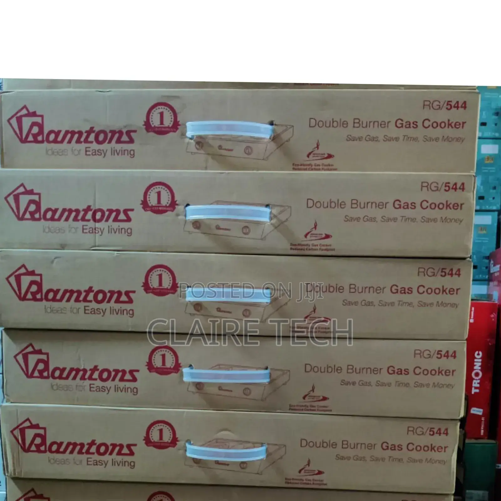 *Ramtons 2burner Gas Cooker RG544 Available