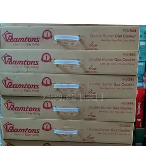 *Ramtons 2burner Gas Cooker RG544 Available