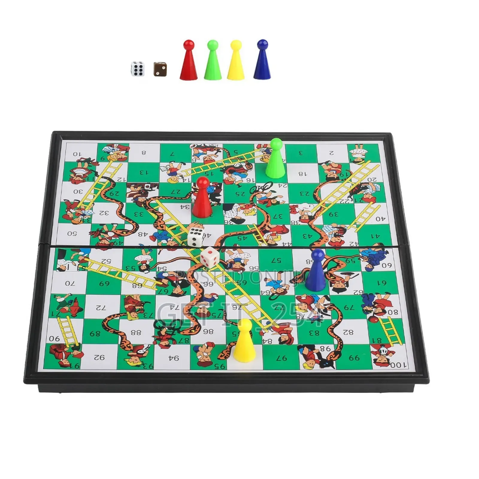 *Snake Ladder Magnetic Gameboard*
Eco Friendly Plastic