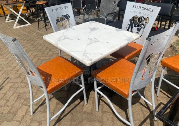 Restaurant Set of Chairs and a Table. - thumbnail 3