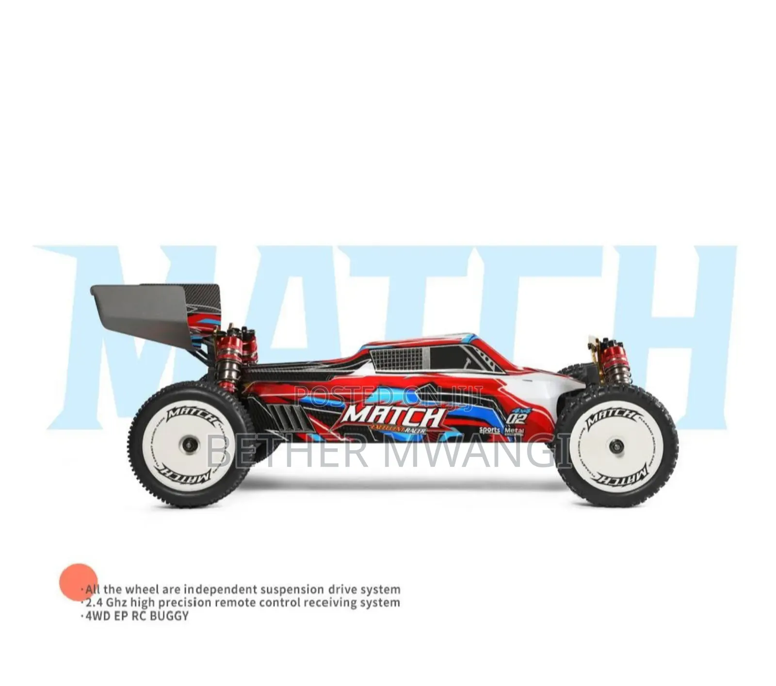 4×4 Fire Lap RC in Kenya