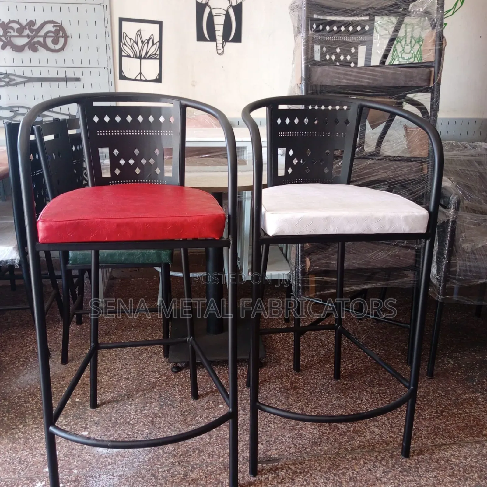 High Bar Stools or Counter High Chairs.