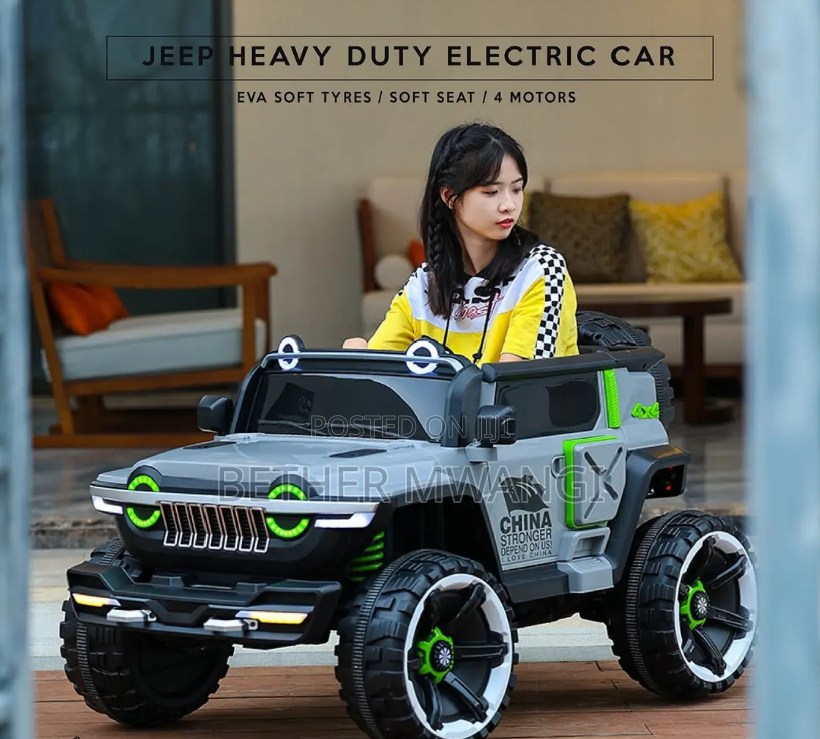 Jeep Heavy Duty Electric Car in Kenya
