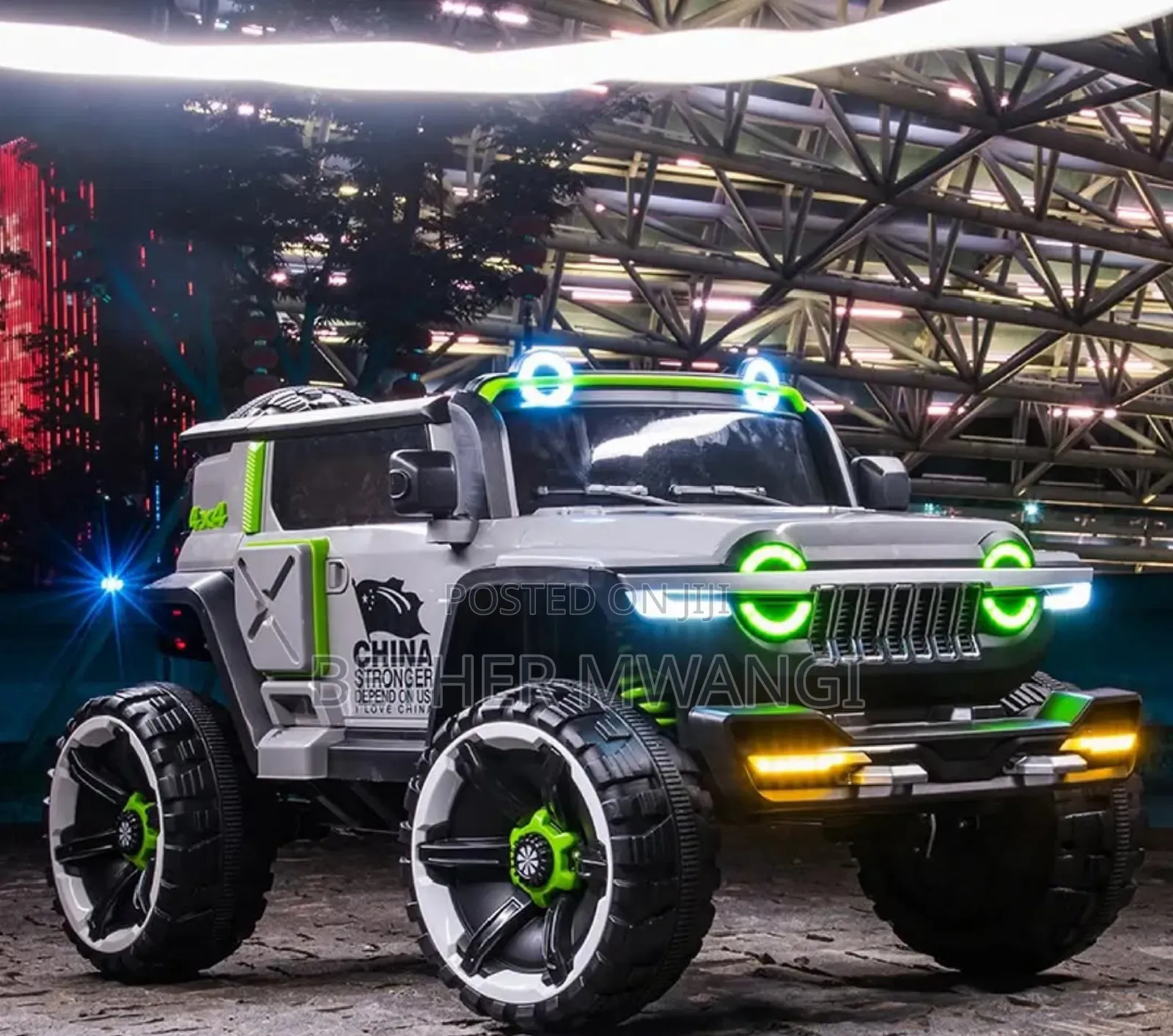 Jeep Heavy Duty Electric Car in Kenya