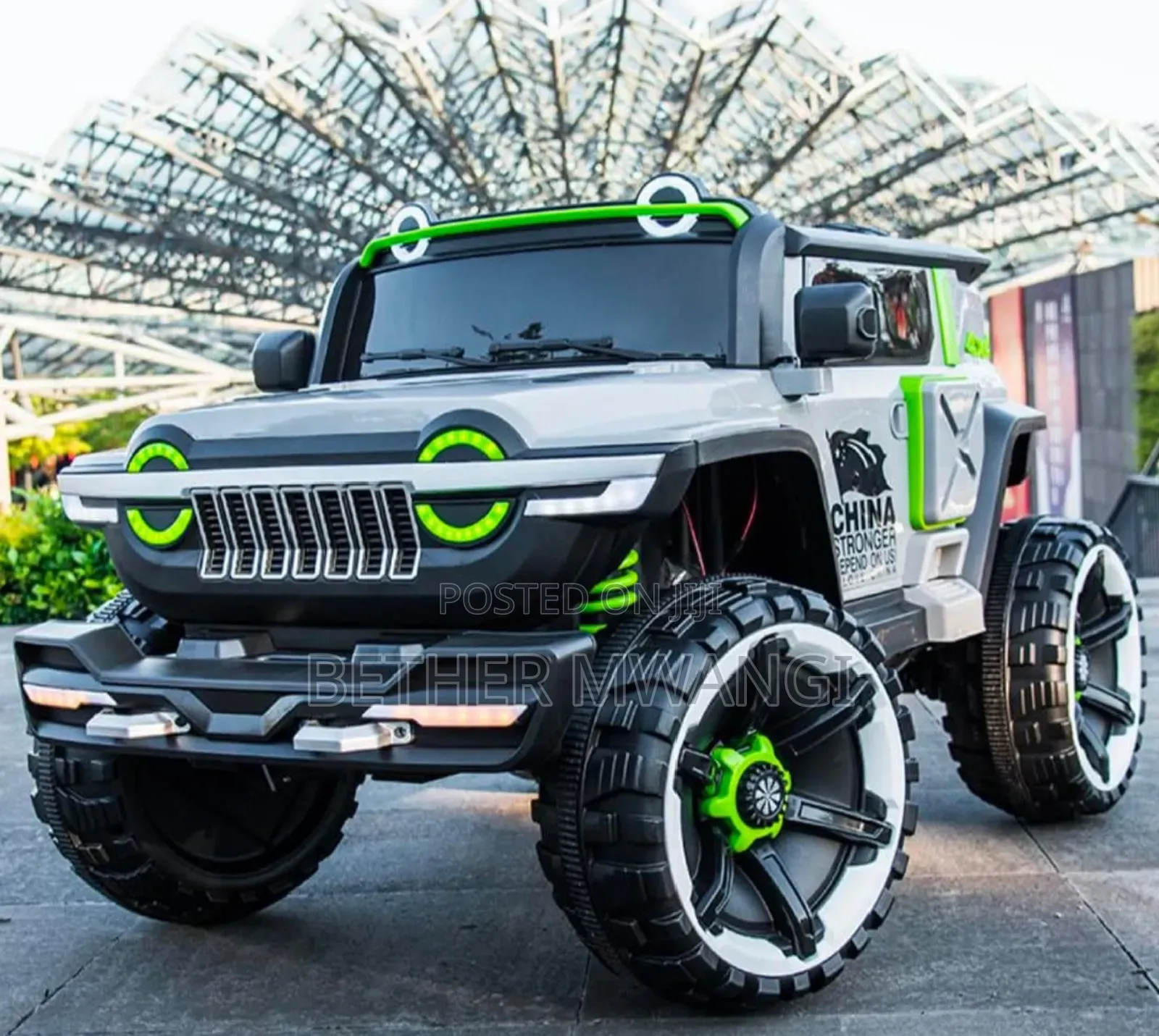 Jeep Heavy Duty Electric Car in Kenya