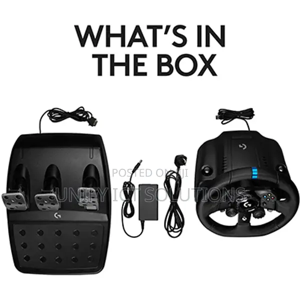 Logitech G923 Racing Wheel and Pedals for Xbox One and PC