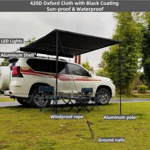 Hard Shell Car Side Awning 160cmx250cmx200cm