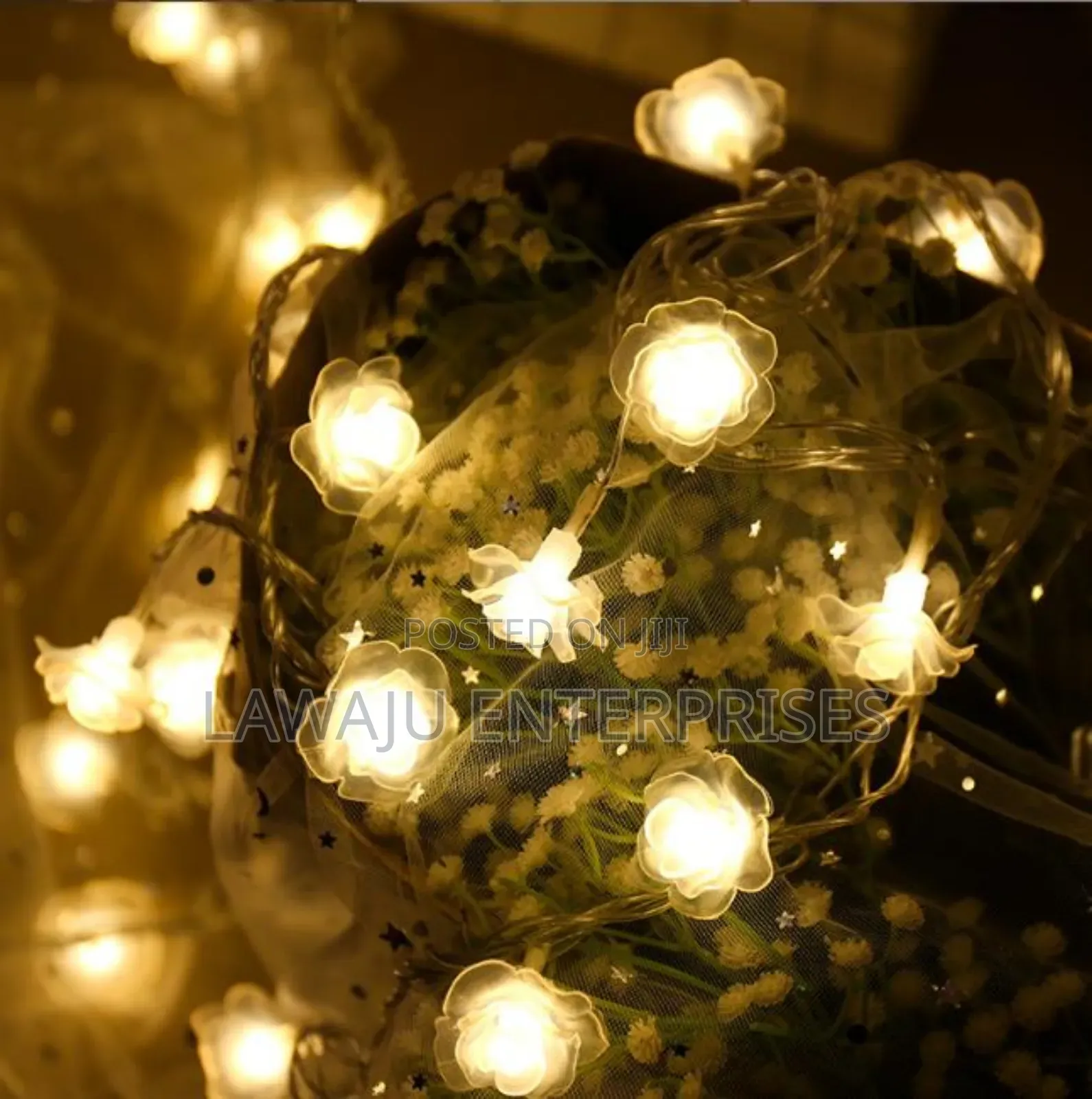 Rose Shaped Christmas Lights