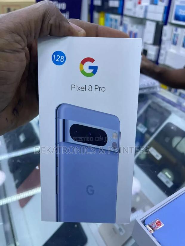 New Google Pixel 8 Pro 128 GB Blue - main view