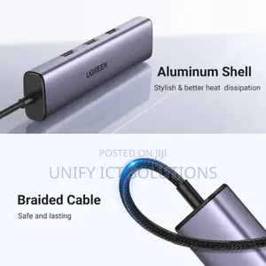 UGREEN CM475 USB-C to USB 3.0 Hub (3 Ports)