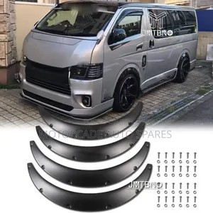 Toyota Hiace 9l 7l Fender Flares Moulding Black