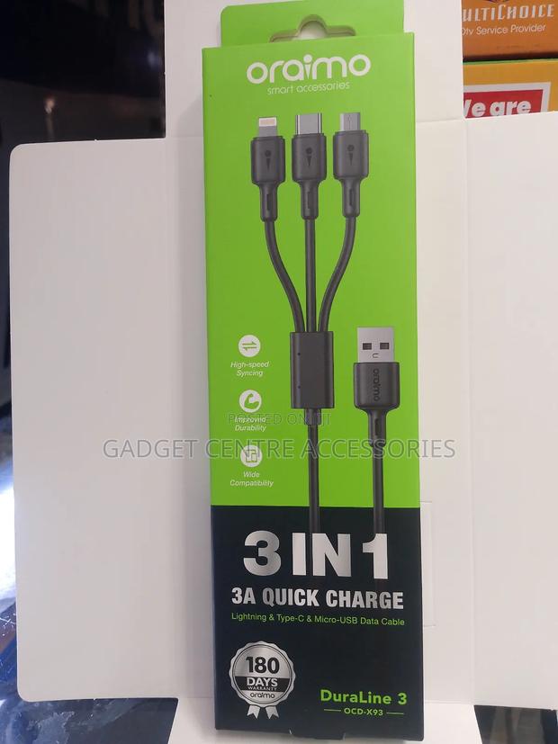 Oraimo Data Cable - main view