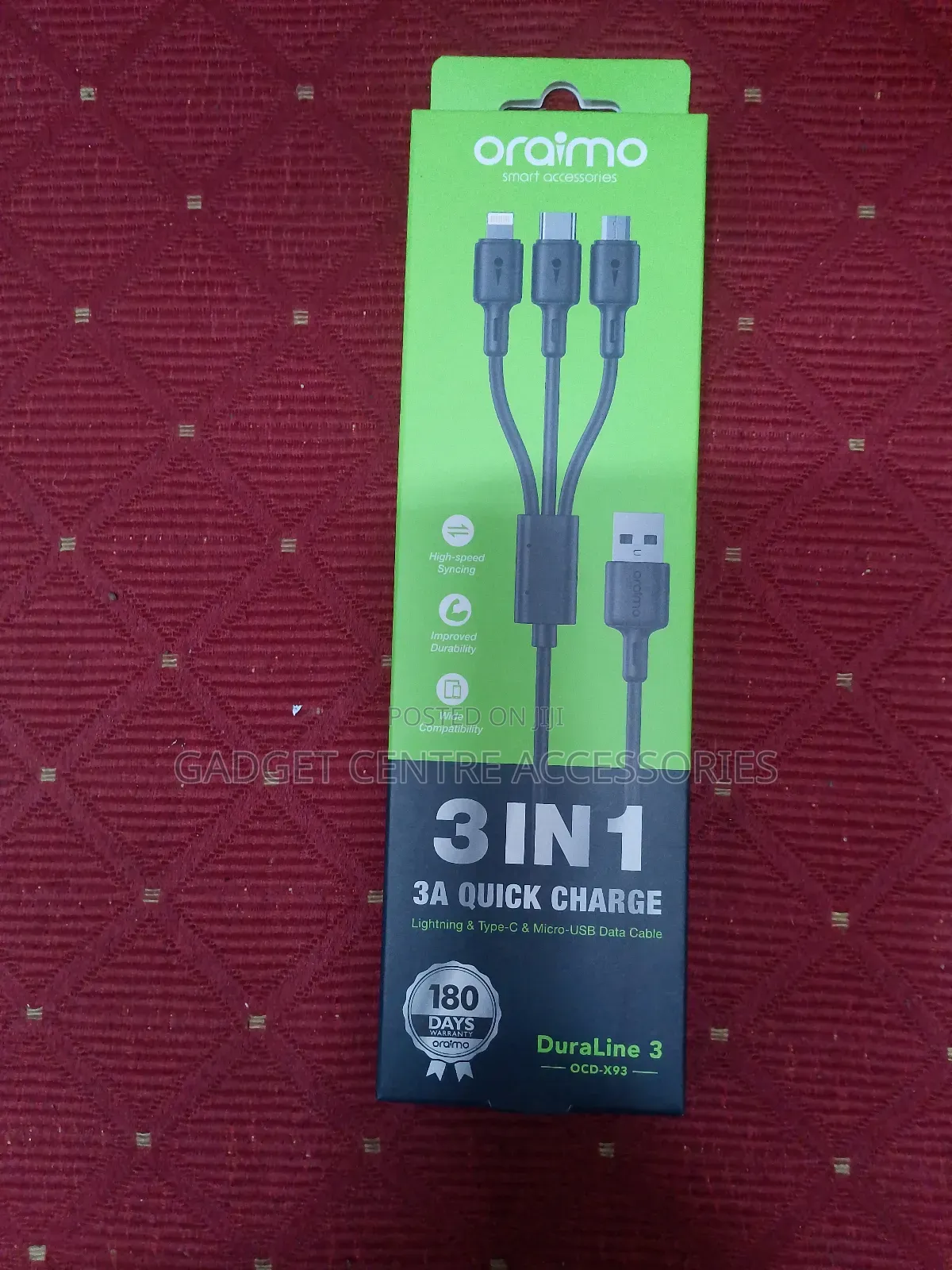 Oraimo Data Cable
