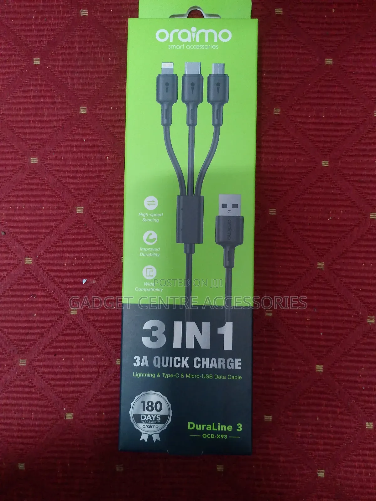 Oraimo Data Cable