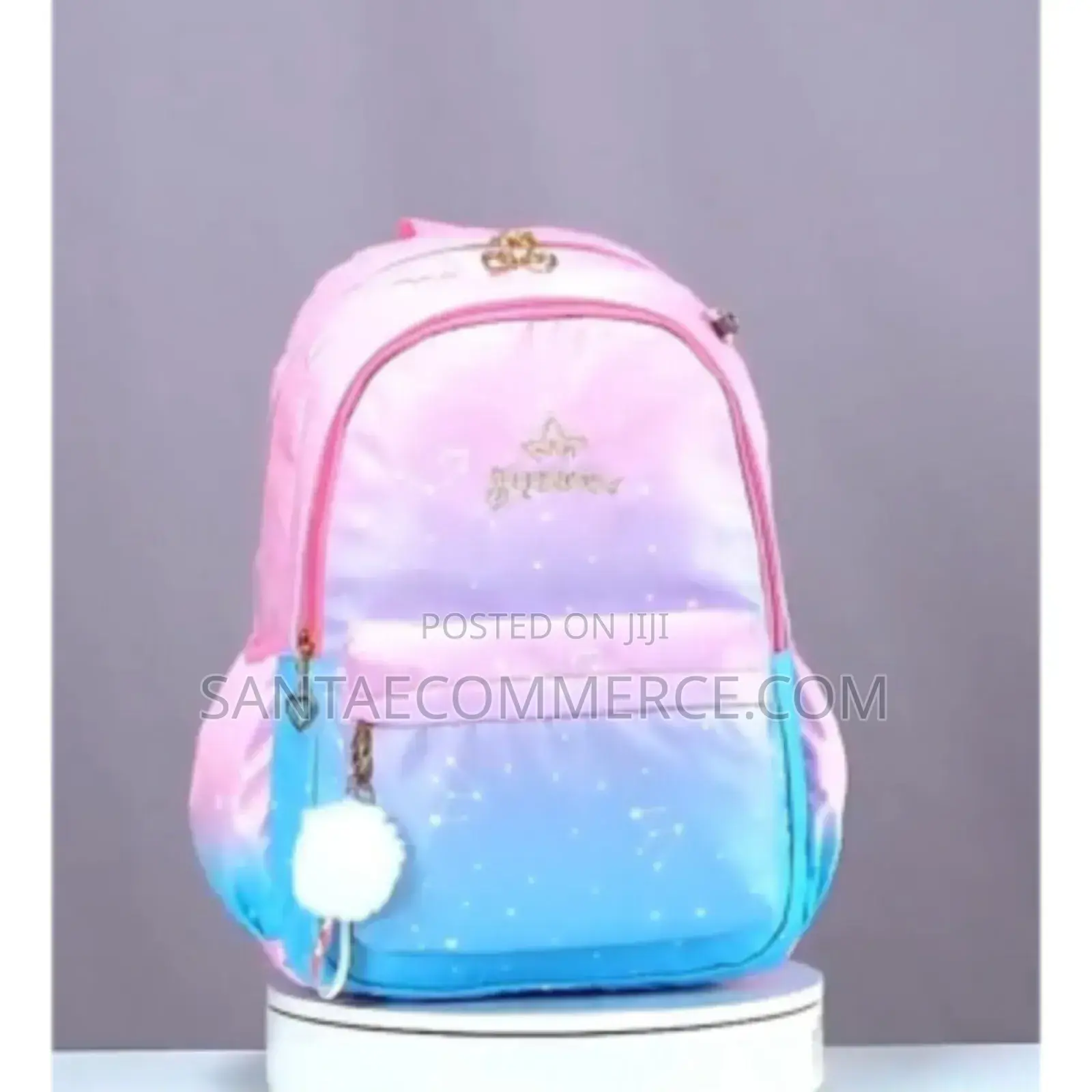 Girls Letter Graphic Ombre Backpack