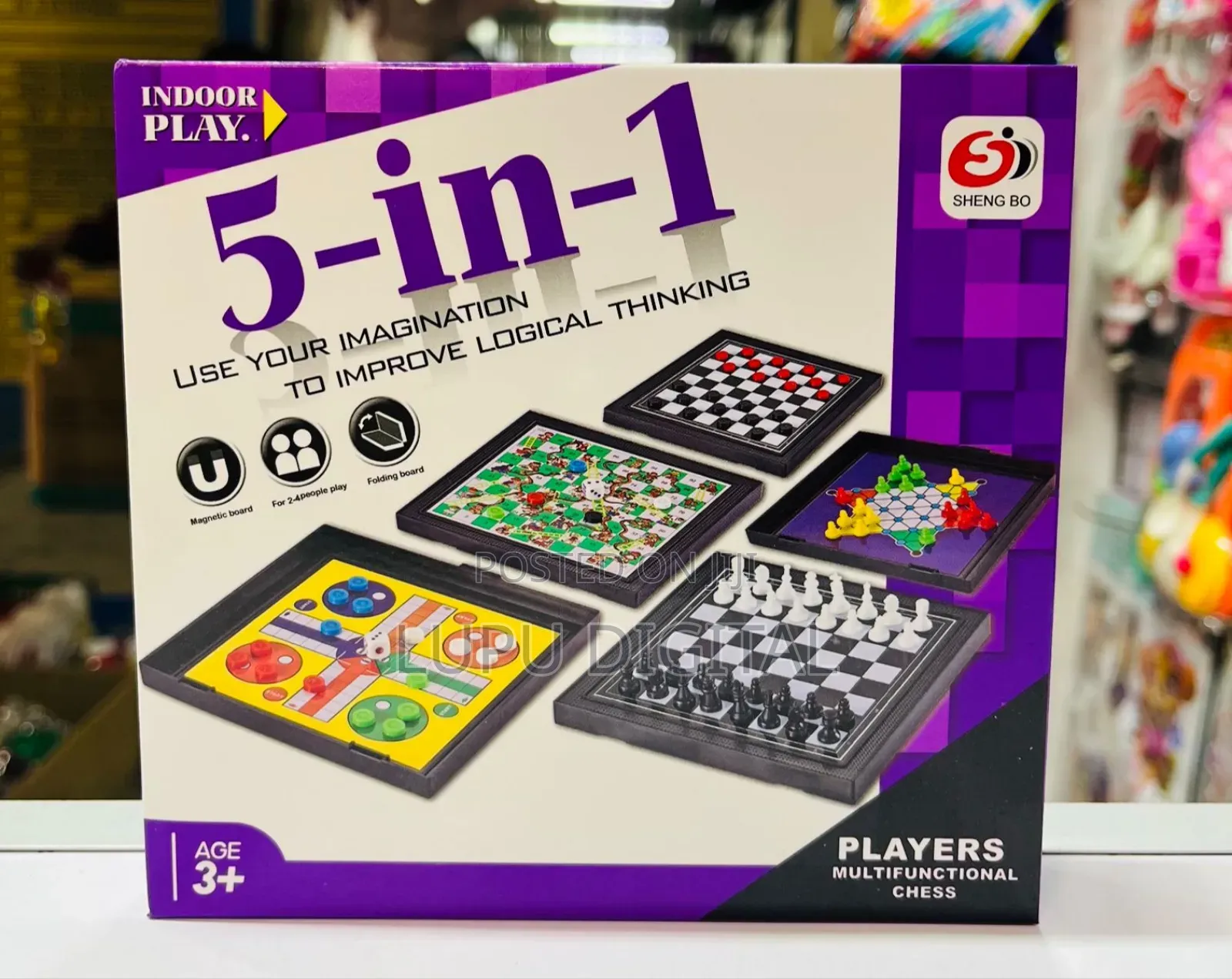 5in1 Players Multifunctional Chess