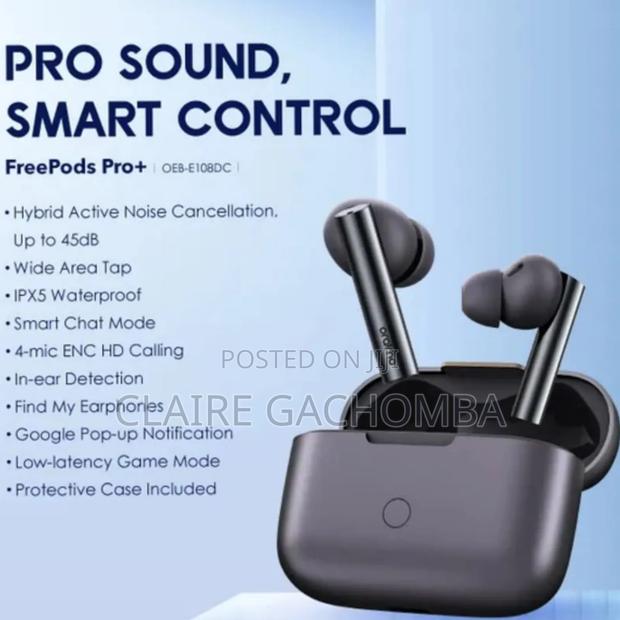 Freepods Pro Plus Oeb-E108dchybrid ANC True Wireless Earbuds - main view