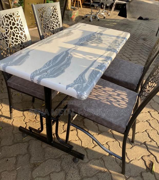 Hotel and Restaurant Dining Table With Seats - thumbnail 2