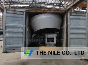 High Recovery Rate Gold Grinding Machine Wet Pan Mill
