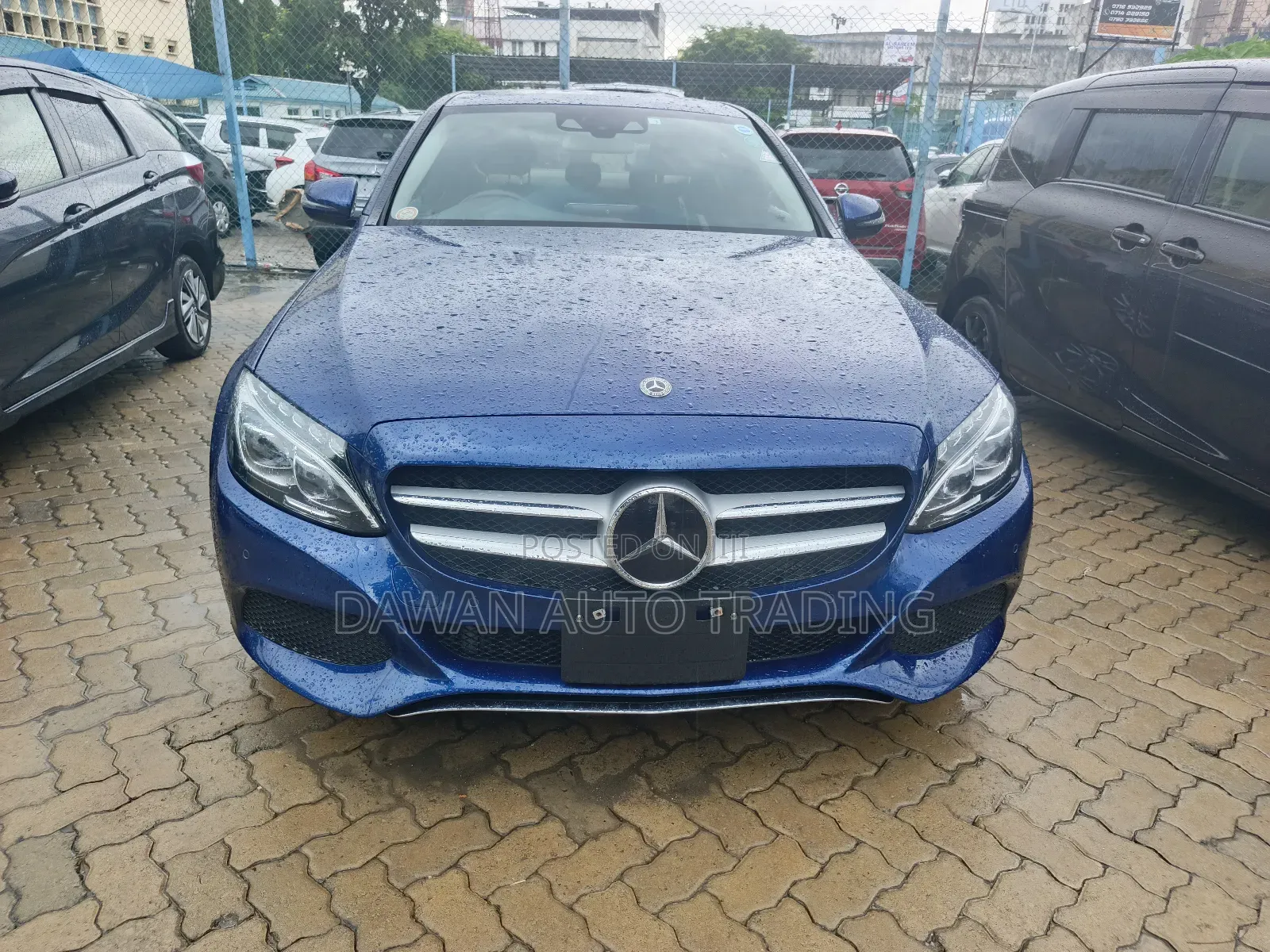 Mercedes-Benz C200 2018 Blue