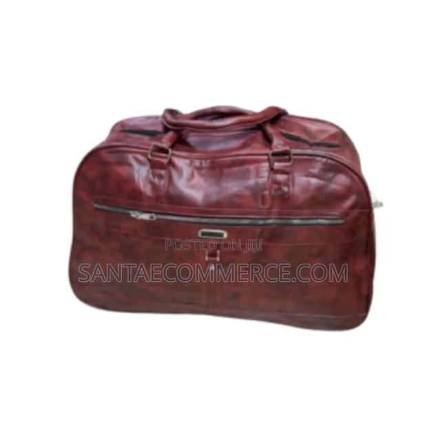 Leather Travel Duffle Bag - main view