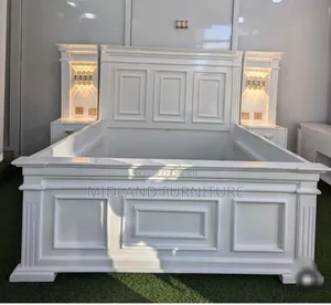 Panel Bed With Nightstands