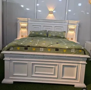 Panel Bed With Nightstands