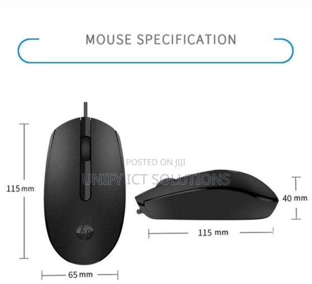 HP M10 Wired USB Mouse - main view