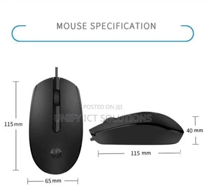 HP M10 Wired USB Mouse
