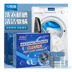 Drum Washing Machine Antibacterial Cleaning Tablets 12 PCS - thumbnail 2