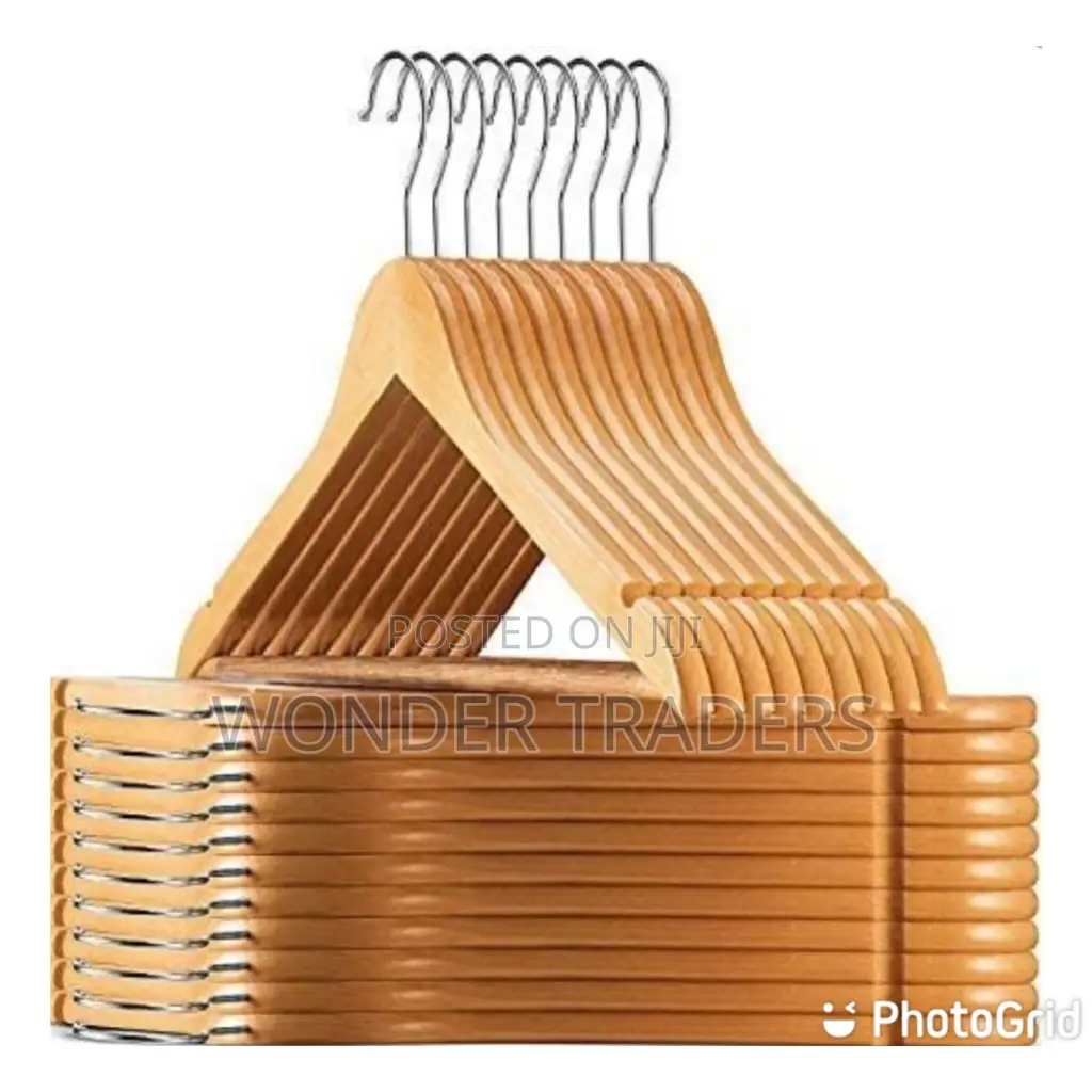 Clothes Hanger Wooden 10pcs