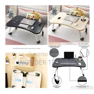 Laptop Desk Foldable Bed Table Folding Breakfast - thumbnail 2
