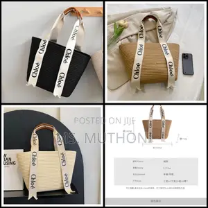 All Season Large Capacity Braided Tote Bag