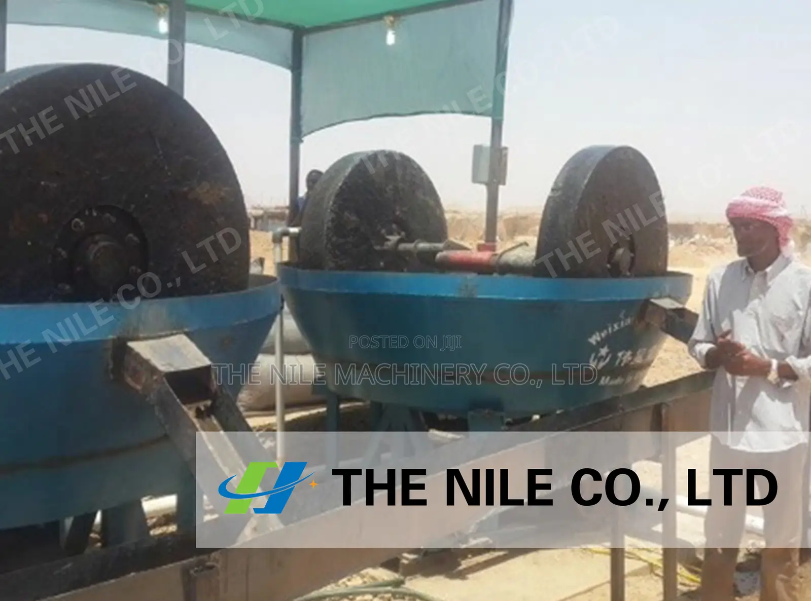 Nairobi Available Wet Pan Grinding Mill for Gold Selection