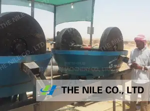 Nairobi Available Wet Pan Grinding Mill for Gold Selection
