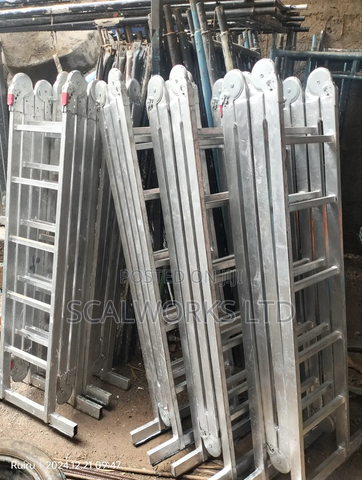 Foldable Ladder (5stepsx4) 6m Long Sale