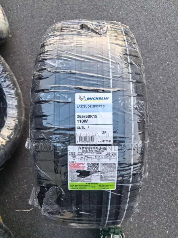 265/50r19 Michelin Tyres Brand New
