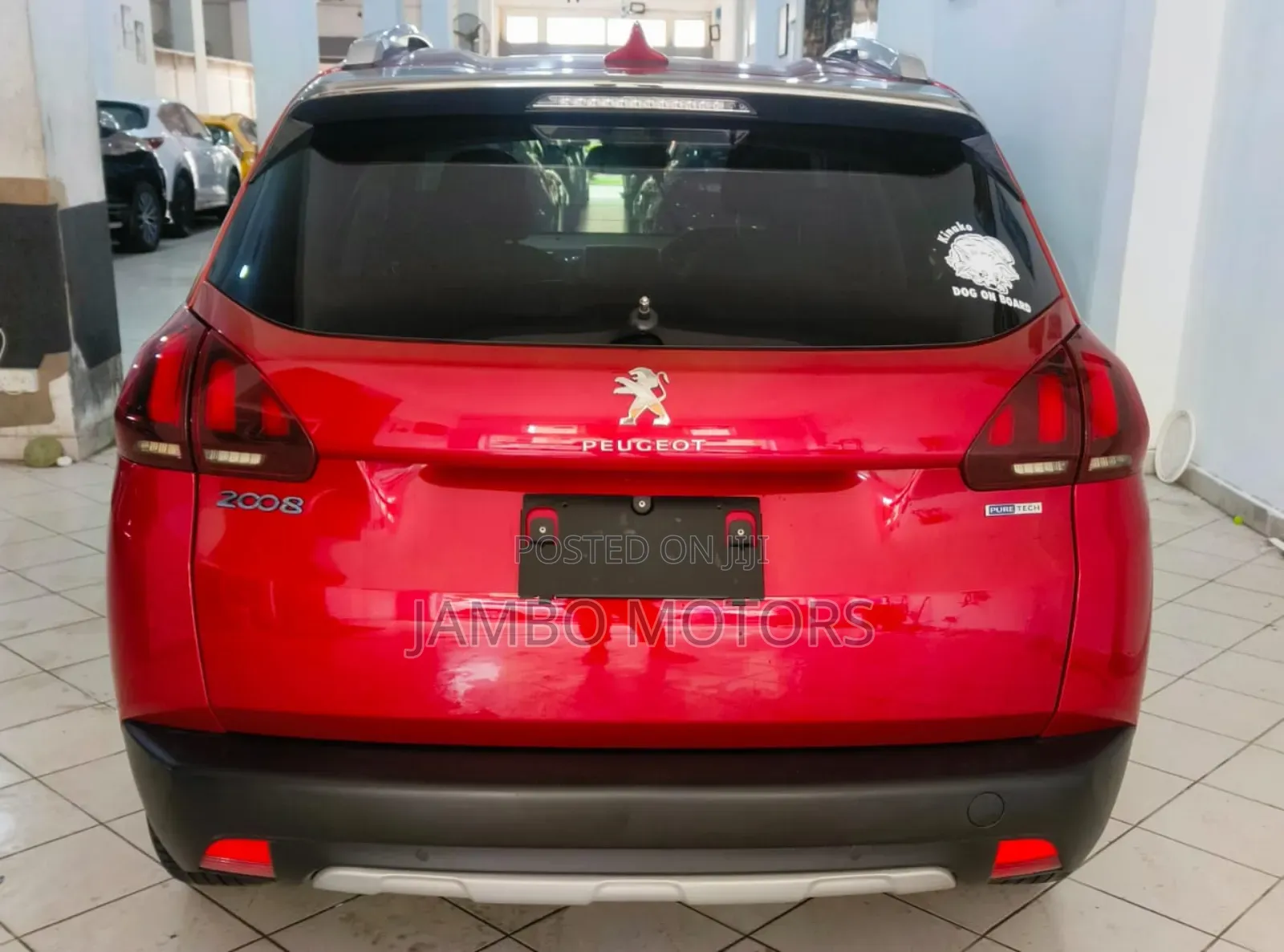 Peugeot 2008 1.2 PureTech (130 Hp) 2018 Red